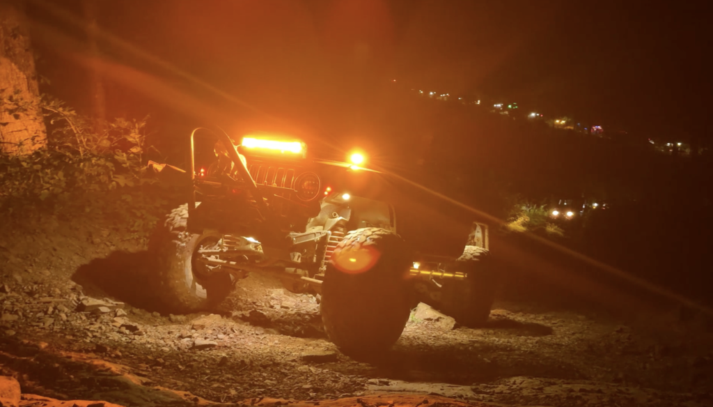 jeep event night ride